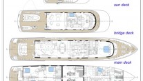 Motor yacht CALLISTA -   Layout